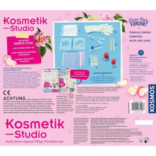 Kit d'expériences Cuisine KOSMOS pour enfants, activité créative, de 8 à 12 ans
