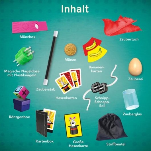 Kit de Magie pour Enfants KOSMOS Caja Mágica 15 Trucos 6 Ans