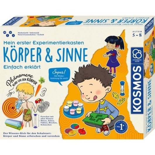 Kit de experimentos Kosmos 602307 para niños de 5 a 8 años multicolor