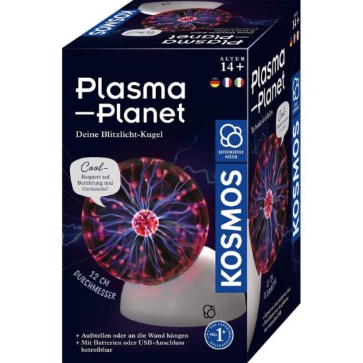 Bola de Plasma KOSMOS Física 14 anos