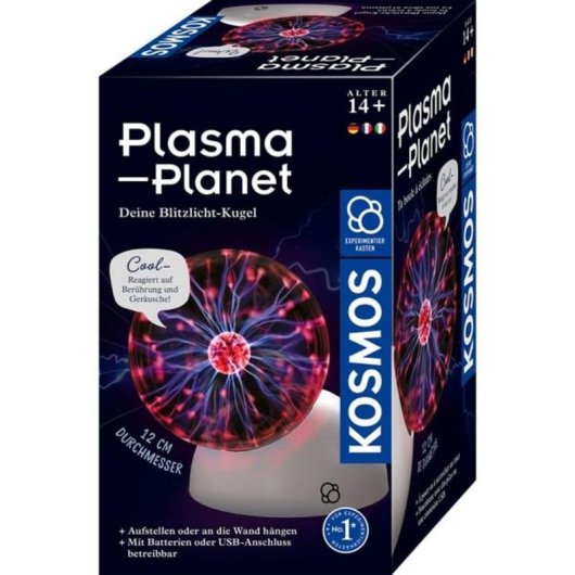 Bola de Plasma KOSMOS Física 14 anos