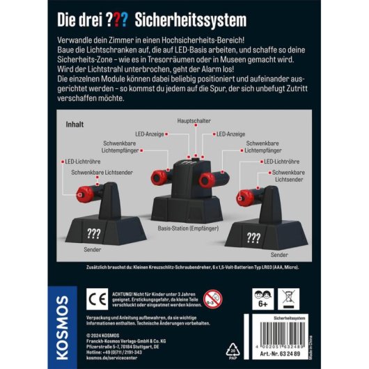 Spielzeug-Set Kosmos Detektiv-Team