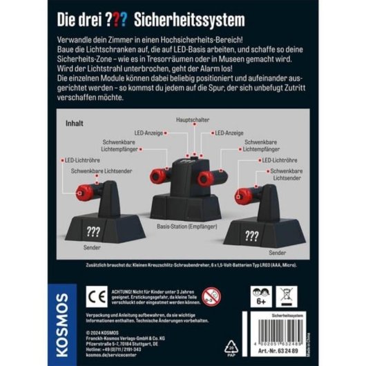 Spielzeug-Set Kosmos Detektiv-Team