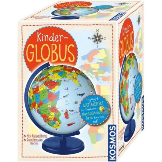 Globe politique KOSMOS 673024 pour enfants, de table