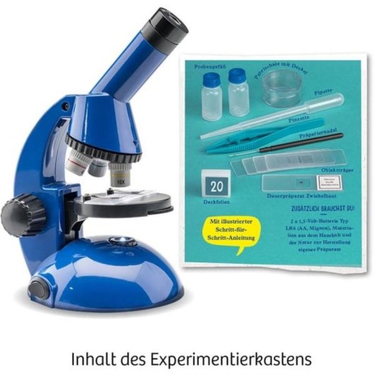 Microscope KOSMOS 63605 Biologie 600x Bleu