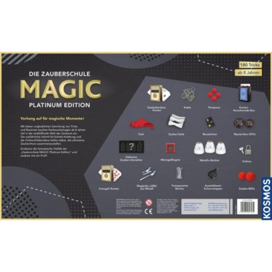 Kit de magia para niños Kosmos Caja mágica 8 años