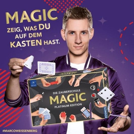 Kit de magia para niños Kosmos Caja mágica 8 años