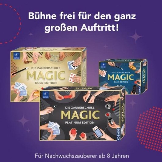 Kit de magia para niños Kosmos Caja mágica 8 años