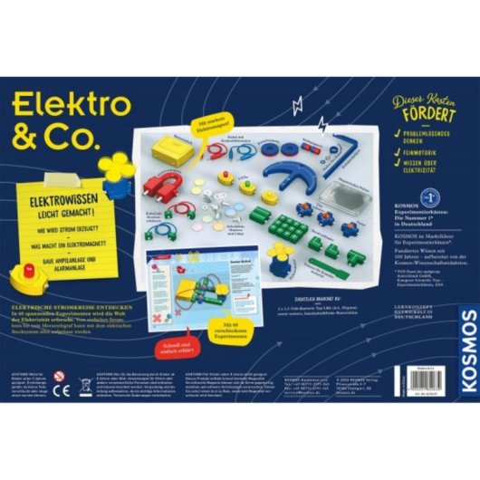 Jeu de composants électriques Kosmos 62063 Multicolor pour enfants de 8 à 14 ans