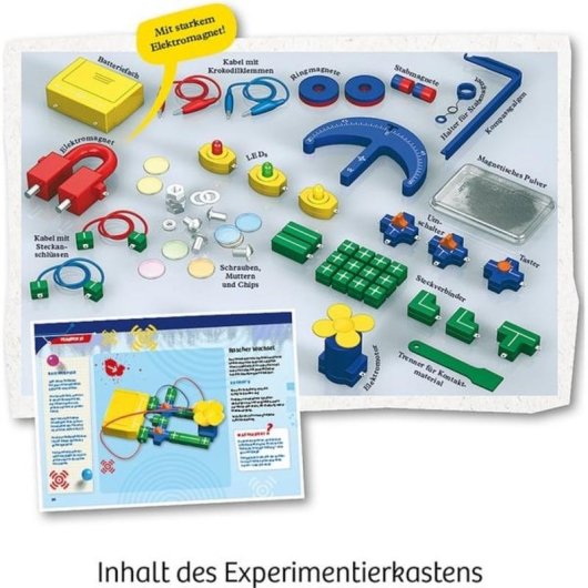 Jeu de composants électriques Kosmos 62063 Multicolor pour enfants de 8 à 14 ans