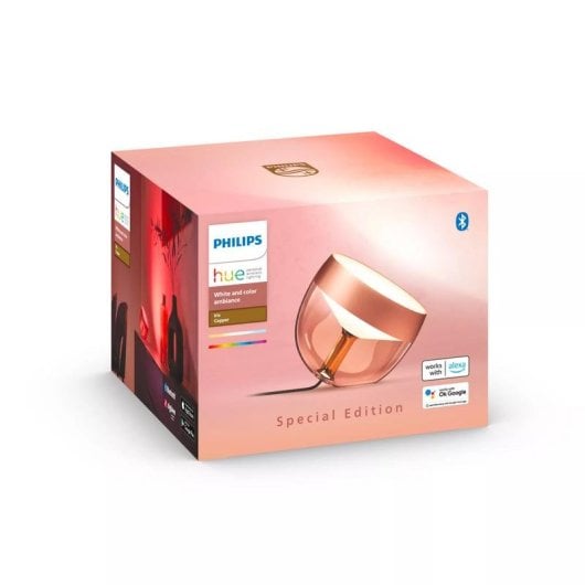 Lampada da tavolo intelligente Philips Hue Iris rame edizione speciale