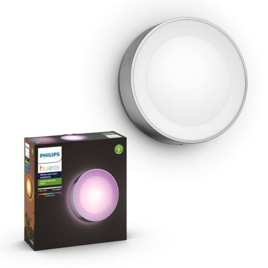 Applicazione murale per esterni Philips Hue Daylo argento Bluetooth/Zigbee