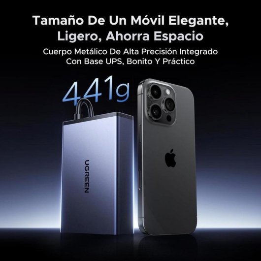 Sai Ugreen 120W Batería de Litio Ion 1,2 Horas Protección y Monitorización Remota