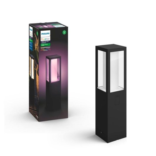 Lampada da pavimento intelligente Philips Hue White and Color ambiance Impress per esterni