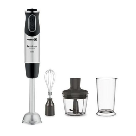 Batidora de mano Moulinex Quickchef DD6554F0 1000 W 10 velocidades acero inoxidable