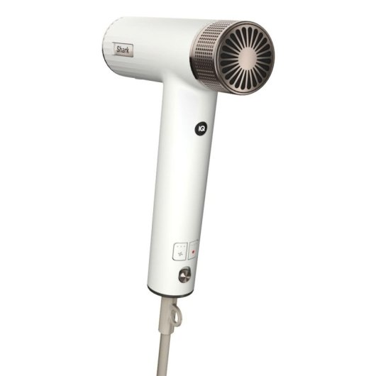 Secador de Pelo Iónico Shark SpeedStyle HD352EU 1700W 4 Temperaturas 3 Velocidades con Accesorios Blanco