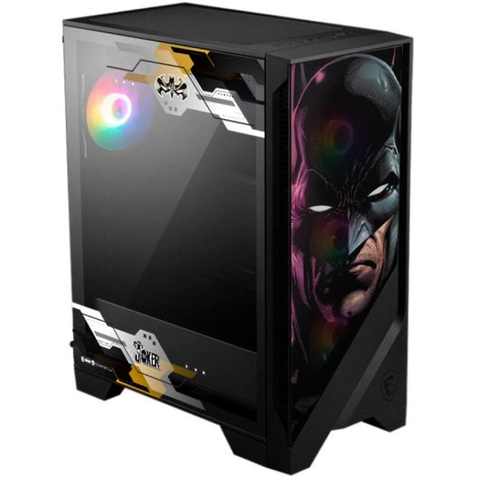Torre MSI MAG FORGE 121A Airflow ARGB ATX Vidro Temperado Batman Edition