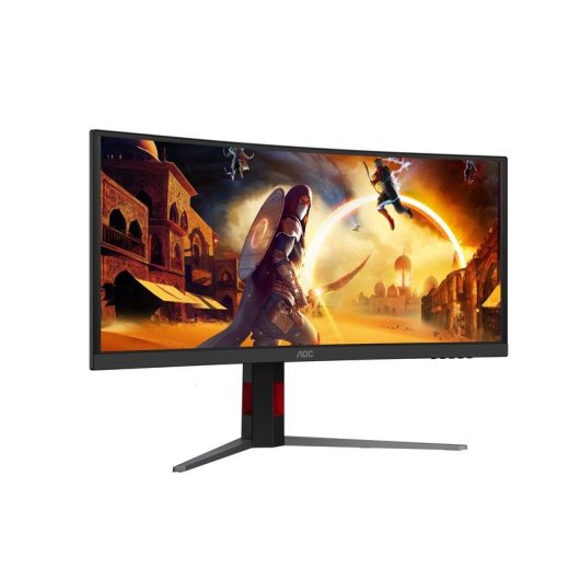 Monitor AOC G4 Gaming CU34G4ZCA 34" UltraWide QHD 240Hz Fast VA Curvo HDR400 Ajuste altura
