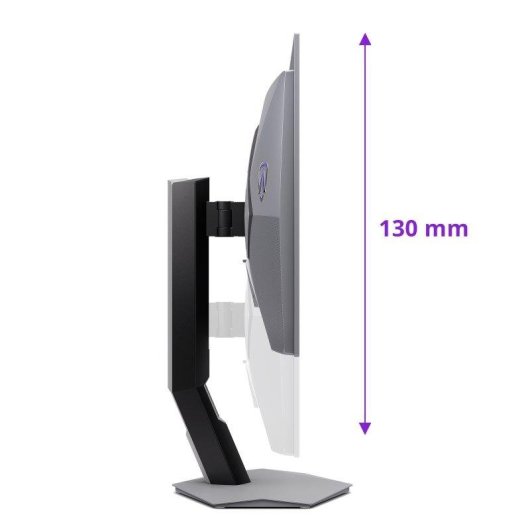 Monitor AOC AGON PRO AGP277QKDC 26,5" Quad HD 720Hz OLED G-SYNC Ajuste de altura