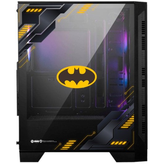 Torre PC MSI MAG FORGE 121A Airflow ARGB ATX Vidro Temperado USB 3.0 Preto Batman II