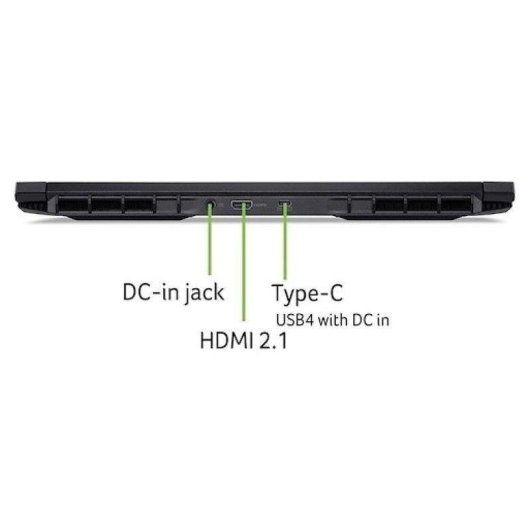 Portátil Acer Nitro V 16 ANV16-42-R2XB 16" AMD Ryzen 7 260 16GB 512GB SSD RTX 5070 Sin SO