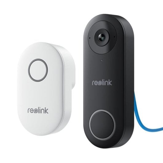 Timbre Reolink D340P Alámbrico IP65 Exterior con cámara 5MP y PoE