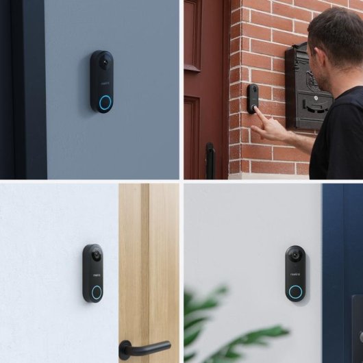 Timbre Reolink D340P Alámbrico IP65 Exterior con cámara 5MP y PoE