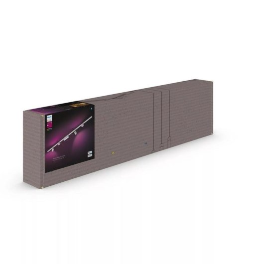 Kit di illuminazione intelligente Philips Hue Perifo per soffitto rettilineo (4 punti luce)