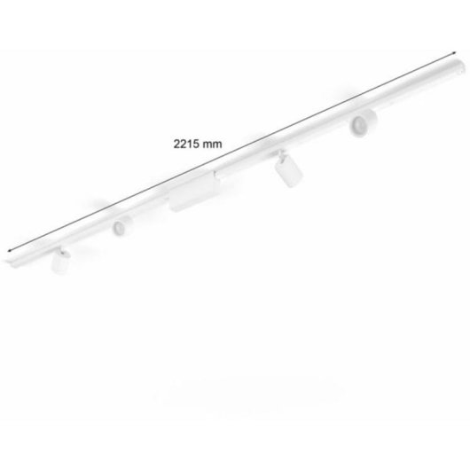 Kit di illuminazione intelligente Philips Hue Perifo per soffitto rettilineo (4 punti luce)