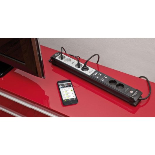 Multiprise Brennenstuhl Connect Premium-Line 6 prises avec interrupteur et protection