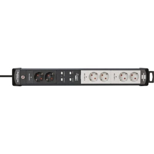 Multiprise Brennenstuhl Connect Premium-Line 6 prises avec interrupteur et protection
