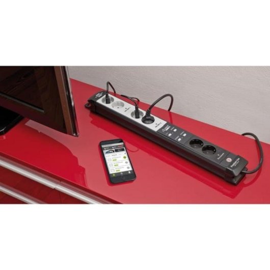 Multiprise Brennenstuhl Connect Premium-Line 6 prises avec interrupteur et protection