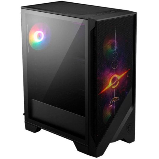 Torre PC MSI MAG FORGE 121A Airflow ARGB ATX Vidro Temperado USB 3.0 Preto