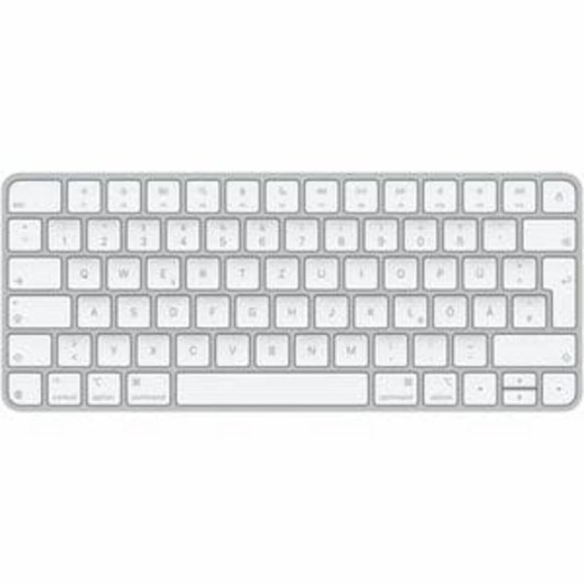 Tastatur Apple Magic Keyboard kabellos wiederaufladbar Deutsch QWERTZ weiß