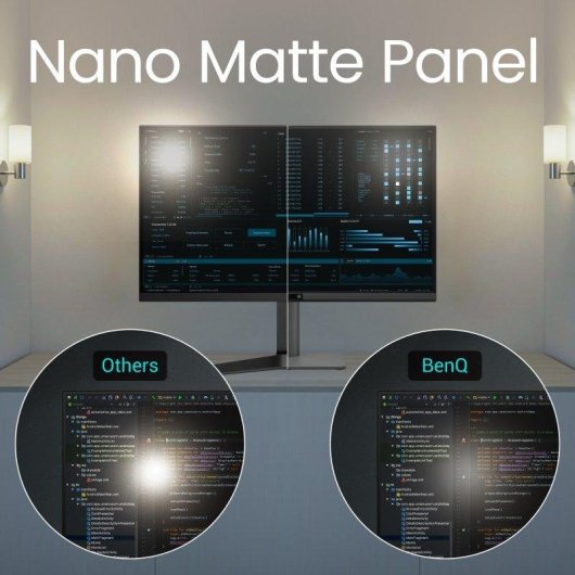 Monitor PC BenQ RD270Q 27" QHD 144Hz IPS Nano Matte USB-C Ergonomia