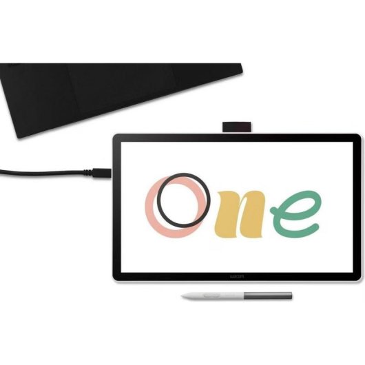 Tableta gráfica Wacom One 14 pantalla IPS Full HD 14" pluma 4096 niveles presión