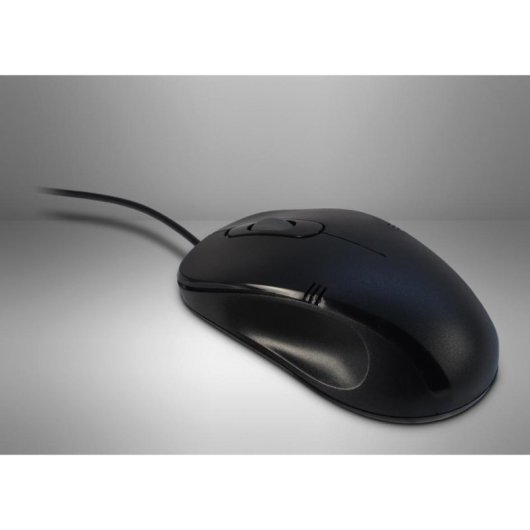 Ratón Inter-Tech M-3026 USB tipo A 1000 DPI Negro Ambidextro Office