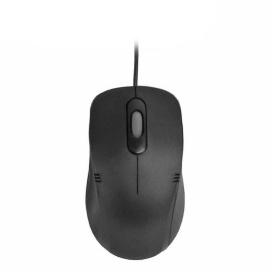 Ratón Inter-Tech M-3026 USB tipo A 1000 DPI Negro Ambidextro Office
