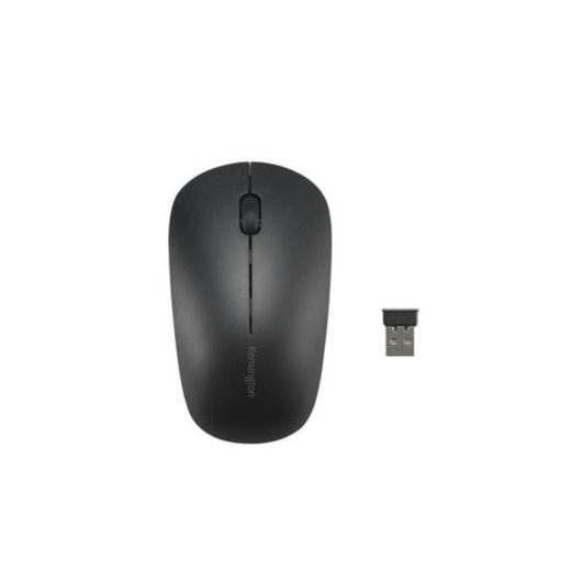 Teclado Kensington KM150 EQ membrana completo inalámbrico alemán con ratón óptico