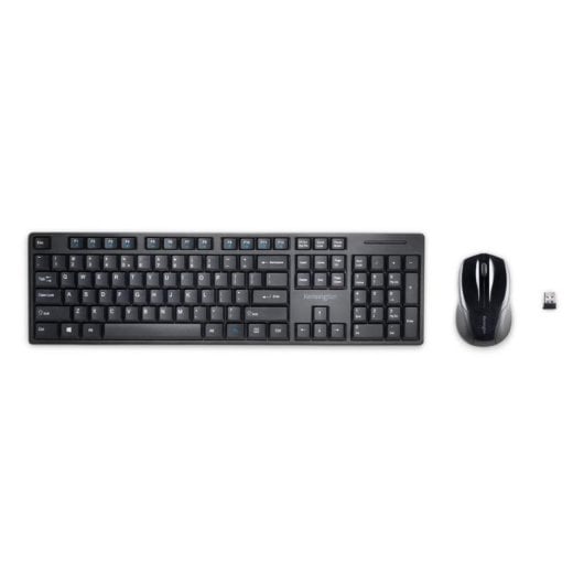 Teclado Kensington Pro Fit inalámbrico perfil bajo con ratón ambidiestro QWERTZ alemán