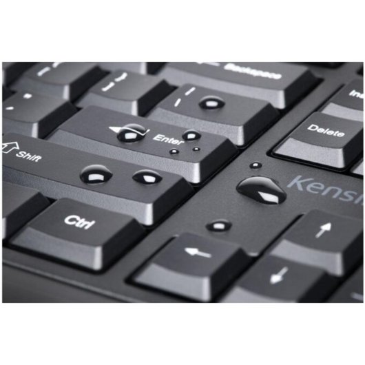 Teclado Kensington Pro Fit inalámbrico perfil bajo con ratón ambidiestro QWERTZ alemán