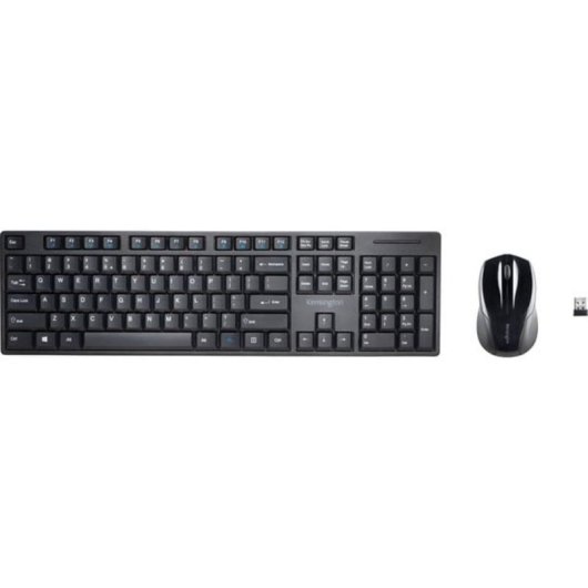 Teclado Kensington Pro Fit inalámbrico perfil bajo con ratón ambidiestro QWERTZ alemán