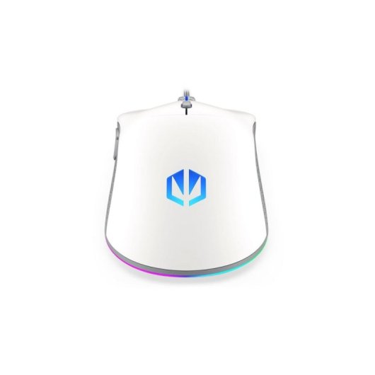 Ratón Endorfy GEM USB Type-C 8000 DPI Ambidextre Blanc RGB 6 Boutons