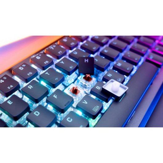 Teclado Turtle Beach Vulcan II Mini Air mecánico óptico inalámbrico QWERTZ alemán RGB