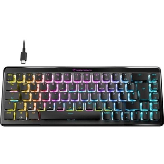 Teclado Turtle Beach Vulcan II Mini Air mecánico óptico inalámbrico QWERTZ alemán RGB