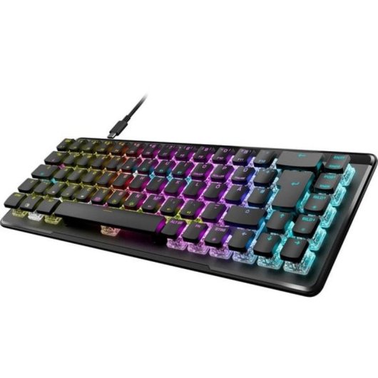 Teclado Turtle Beach Vulcan II Mini Air mecánico óptico inalámbrico QWERTZ alemán RGB