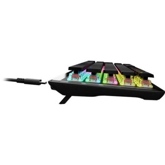Teclado Turtle Beach Vulcan II Mini Air mecánico óptico inalámbrico QWERTZ alemán RGB