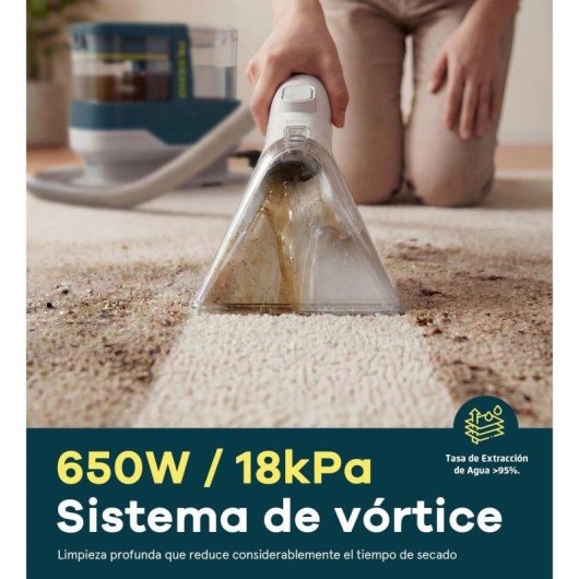 Aspirapolvere Multifunzione Rolipo 18 kPa 650 W Spruzza Strofina Asciuga