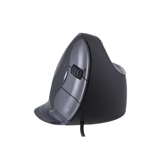 Rato Evoluent D destro USB Tipo-A 3200 DPI preto ergonómico vertical