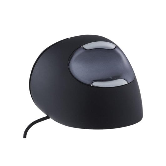 Rato Evoluent D destro USB Tipo-A 3200 DPI preto ergonómico vertical